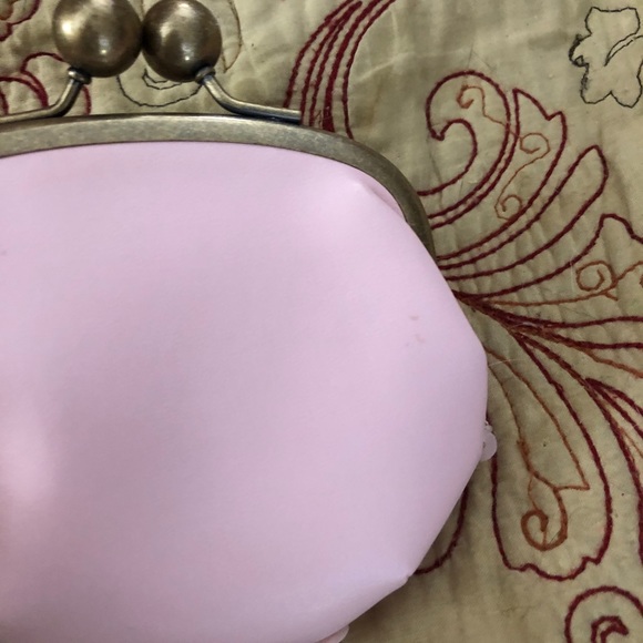 Vera Wang Pink Sequin Mini Clutch - Picture 7 of 8